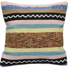 Kilim Antik El Dokuma Kilim Kırlent Yastık Kılıfı 0231 - Yeni - Çok Renkli