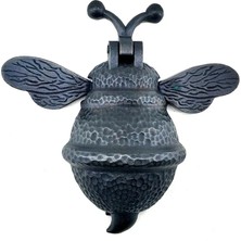 Fırsatkolik Antika Tarz Dekoratif Pirinç Arı Kapı Tokmağı, Taktak - Büyük, 163X150MM, Oksit