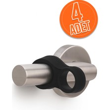 Trend Kulp Silikon Kapı Kolu Stoper 4’lü Paket – Duvar Çatlağı ve Gürültüye Son