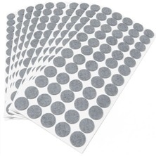 Trend Kulp 20 mm Yapışkanlı Mobilya Ayağı Keçesi Zemin Koruyucu Masa Sandalye Parke Koruma Pedi (50’li Paket)