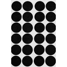 Trend Kulp 15 mm Yapışkanlı Mobilya Ayağı Keçesi Zemin Koruyucu Masa Sandalye Parke Koruma Pedi (144'LÜ Paket)