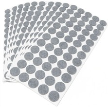 Trend Kulp 20 mm Yapışkanlı Mobilya Ayağı Keçesi Zemin Koruyucu Masa Sandalye Parke Koruma Pedi (144’LÜ Paket)