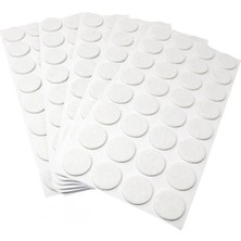 Trend Kulp 20 mm Yapışkanlı Mobilya Ayağı Keçesi Zemin Koruyucu Masa Sandalye Parke Koruma Pedi (96'lı Paket)