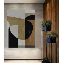 Teona Ahşap Soyut Sanat Dekoratif Ahşap Mdf Ev/işyeri Duvar Tablo Dikdörtgen Ev/işyeri Duvar Tablo
