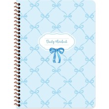 Nusrat Bilişim Keskin Color Spiralli Sert Kapak Defter Kurdele 16,5X22,5 120 Yp Kareli