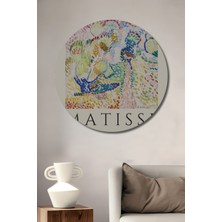 Teona Ahşap Matisse Bohem Ahşap Mdf Dekoratif Ev/işyeri Duvar Tablo Yuvarlak Ev/işyeri Duvar Tablo