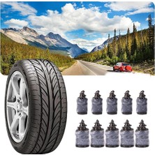 10 Adet Kauçuk Lastik Tamir Kiti Vida Setleri