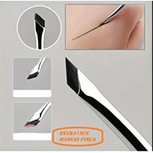 Sinka Kaş ve Göz Çizim Fırçası Extra Hassas İnce Yapı Siyah Renk 1 Parça