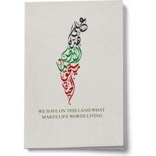 Bi' Dünya Haber Yaşamaya Değer Topraklar Filistin Mini Defter