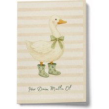 Bi' Dünya Haber Her Daim Mutlu Ol Mini Defter