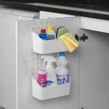 Ayarlanabilir Organizer Iki Katlı - Dolap Kapağına Asılabilir
