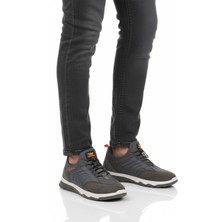 Walkway Füme Lastik Bağcıklı Erkek Spor Ayakkabı
