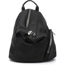 GÖNDERİ Kadın Siyah  El ve Sırt Çantası