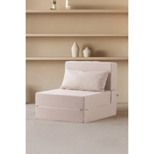 Sleeptown Nesly Katlanır Yatak Olabilen Tek Kişilik Oturma Koltuğu ve Uzanma Koltuğu