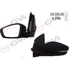 GVA Mtxdpn Diş Dikiz Aynasi Sol Polo 09 Elektrikli Isitmali Sinyalli Asferik 6 Fiş VM-388NEHAL