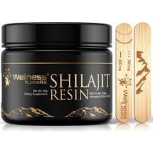 Wellness Labs Himalayan Shilajit For Men Resin With Fulvic Acid And Trace Minerals Immune Support 120 Servis