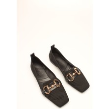 İdil Idil   Siyah Triko Kadın Babet