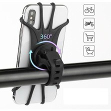 Ayarlanabilir Bebek Arabası Telefon Tutucu- Bisiklet Motosiklet Telefon Tutucu Silikon Aparat