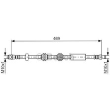 Bosch Mtxdpn Fren Hortumu Ön Mercedes W205 S205 C205 A205 C257 W213 S213 C238