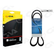 GVA Mtxdpn Triger Kayişi 122X265 Vw Caravella LT28 LT32 LT35 LT46 Transporter 2.5-2.4d-2.5d 10V 90
