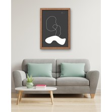 Fuart.Co Kırık Denge Dijital Baskı Poster (Çerçevesiz) MOFU
