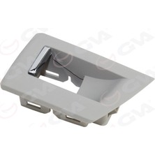 GVA Mtxdpn Cam Dugme Cercevesi On Arka Sağ Gri Bmw F10