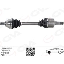 GVA Mtxdpn Ön Aks Komple Sol Volvo V40 Ii 2.0 12 C30 2.0 12 C70 Ii 2.0 D 08 09 V50 2.0 06 12 Otomatik Şanziman