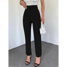 Arona Mdb Zra Pileli Havuç Pantolon Siyah