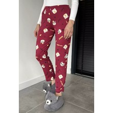 Gülseli Kadın Bel Lastikli Baskılı Pijama Altı P-00018772