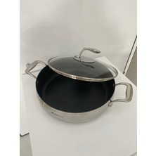 Tupperware 5.7lt Kugu Iç Kısmı Teflon Tencere