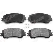 Otozone Mtxdpn Nissan X-Trail-Qashqai-Renault Kadjar-Koleos Ön Balata Metal Indikatörlü