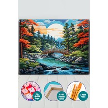 Picasso World Hobby Art Ahşap Köprü Sayılarla Boyama Seti