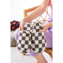 Sessiz Taban Kadın Terlik Kapalı Ev Terliği