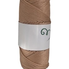 P Parla Makrome İpi 3mm Polyester Açık Karamel