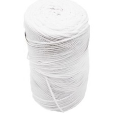P Parla Pamuk Makrome 4 Mm İp Beyaz