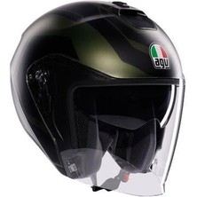 Agv Açık Motosiklet Kaskı Irides Sakai Mat Gren Conf.