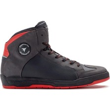Stylmartin Double WP Black & Red Korumalı Motosiklet Ayakkabısı