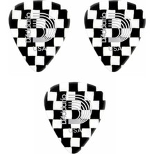 Daddario 1ccb6-3 Gitar Penası 3 Adet Checker Heavy 1.0mm