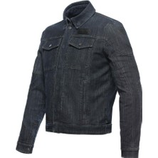 Dainese Denim Korumalı Motosiklet Kot Mont Blue