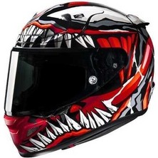 Hjc RPHA12 Kapalı Motosiklet Kaskı Maximized Venom Marvel MC1SF