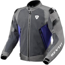Revit REV'IT! Control Air H20 Korumalı Motosiklet Montu Gri Mavi