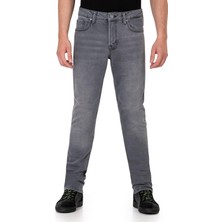 The Biker Jeans TheBikerJeans Urbanizer Grey Korumalı Motosiklet Kot Pantolonu