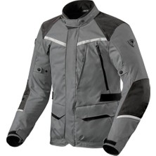 Revit REV'IT! Voltiac 3 H20 Korumalı Motosiklet Montu Gri Siyah