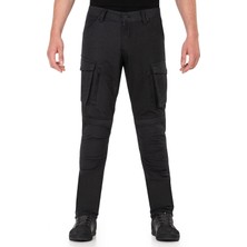 Thebikerjeans Truva Cargo Black Korumalı Motosiklet Pantolonu Erkek