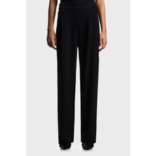 Emporio Armani Relaxed Fit Lastikli Bel Geniş Paça Pantolon Bayan Pantolon EW002921 AF12911 UC001