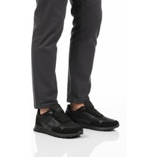 Slazenger Siyah Bağcıklı Erkek Spor Ayakkabı