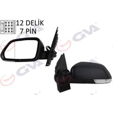 GVA Mtxdpn Diş Dikiz Aynasi Sol Polo 05 Elektrikli Isitmali Asferik 5 Fiş VM-377EHAL