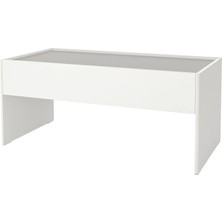 IKEA Dundra Çocuk Masası Beyaz Gri 119 x 57 x 52 cm