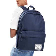 Herschel Classic Backpack Navy 26L Uisex (43CM x 32CM x 16,5cm) Sırt Çantası Lacivert