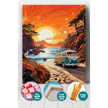 Picasso World Hobby Art Huzur Adasında Vosvos Sayılarla Boyama Seti